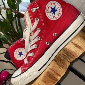 CONVERSE ( PRODUCT RED ) high top sneakers